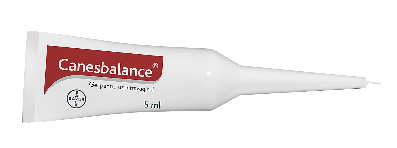 Tub cu aplicator de gel vaginal Canesbalance pentru tratarea simptomelor vaginitei bacteriene